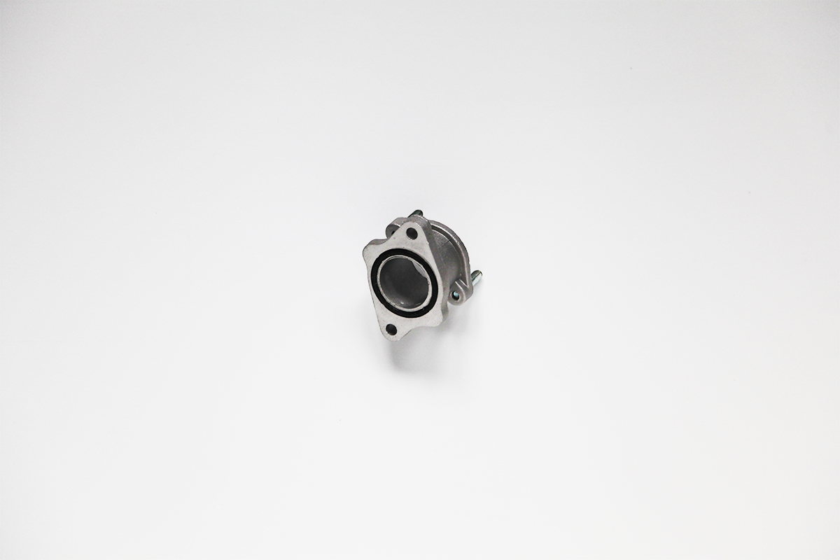 Патрубок впускной металл белый