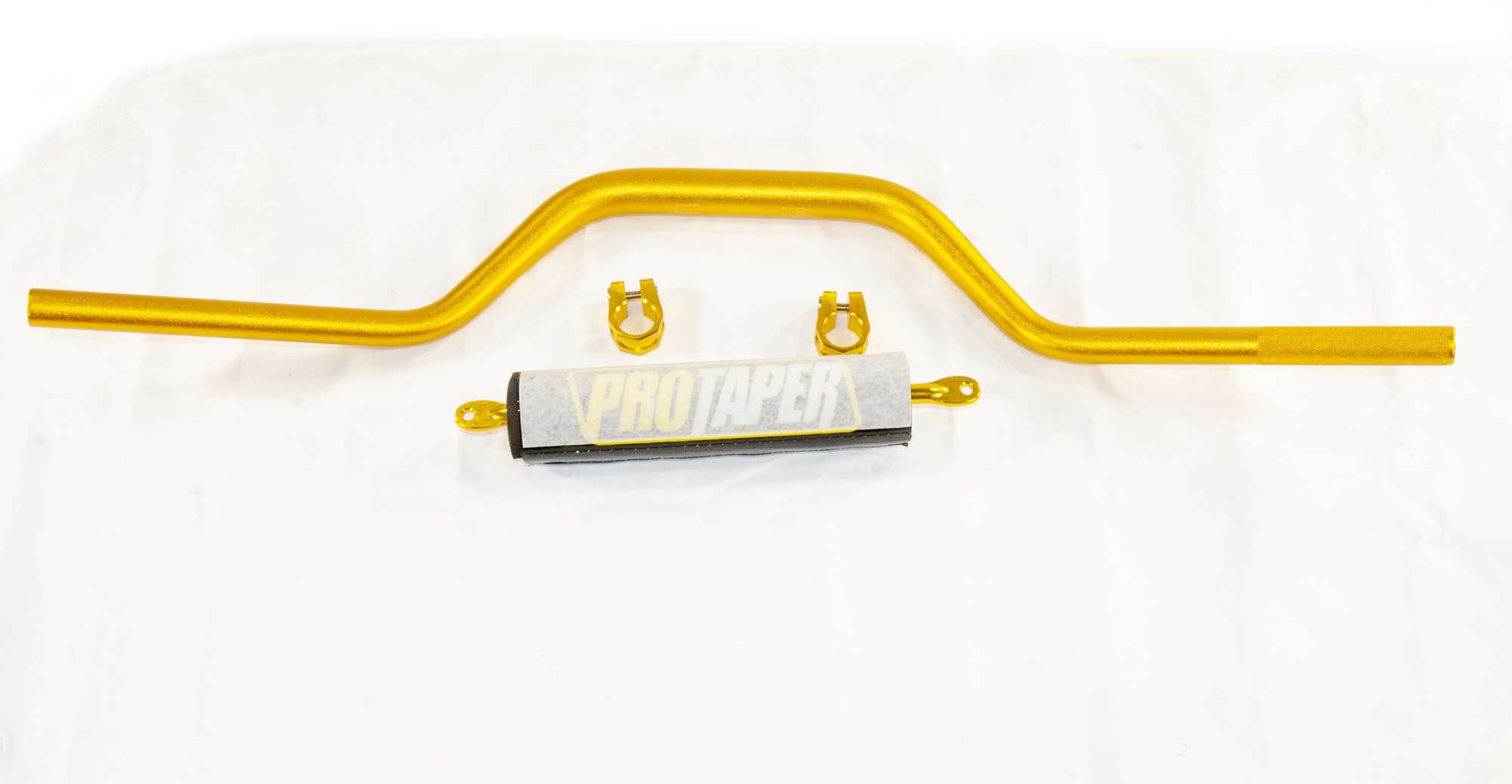 Руль с защитной подушкой (высокий) PRO-TAPER золотой