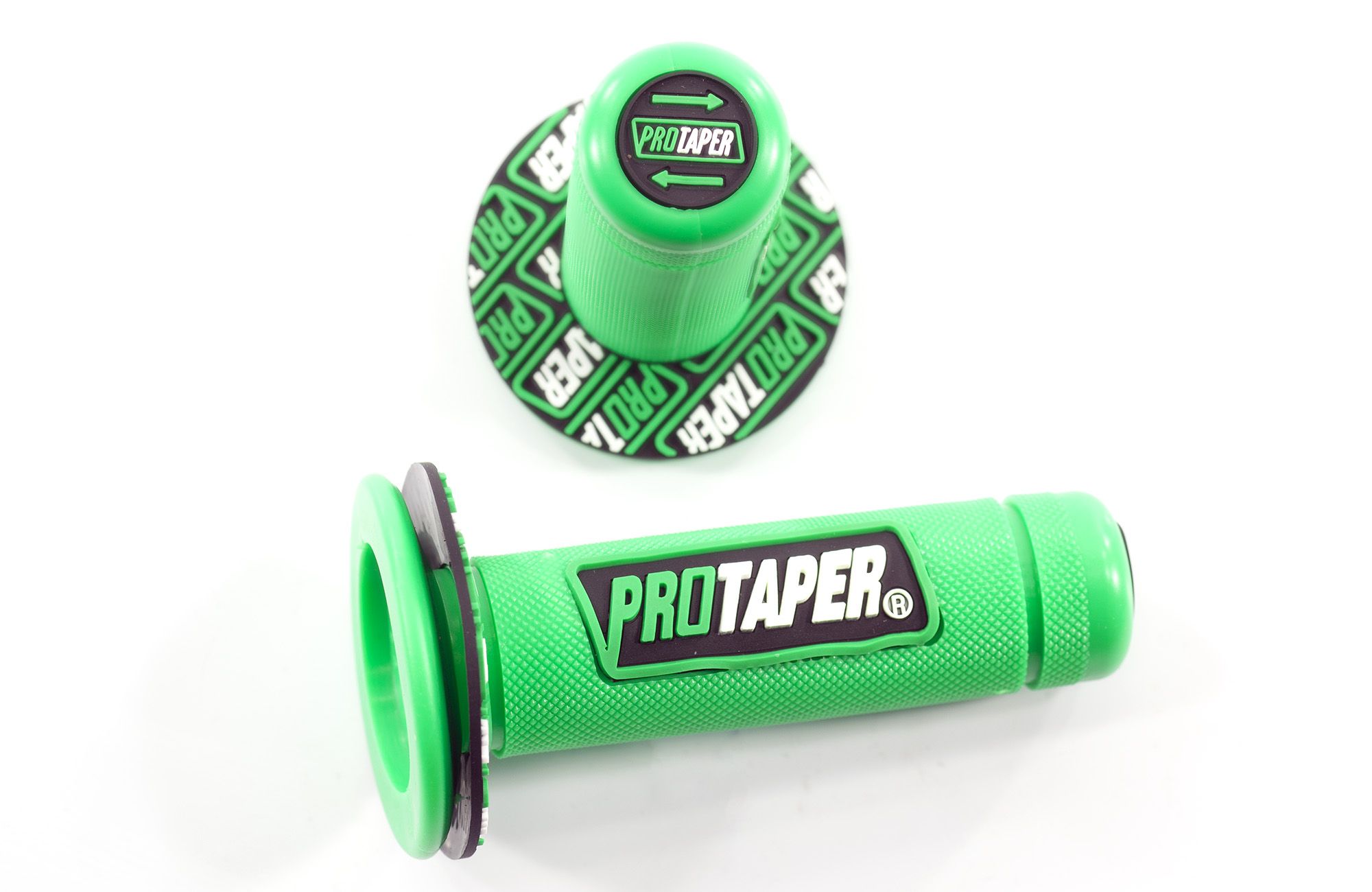 Грипсы руля (пара) PRO-TAPER зеленые