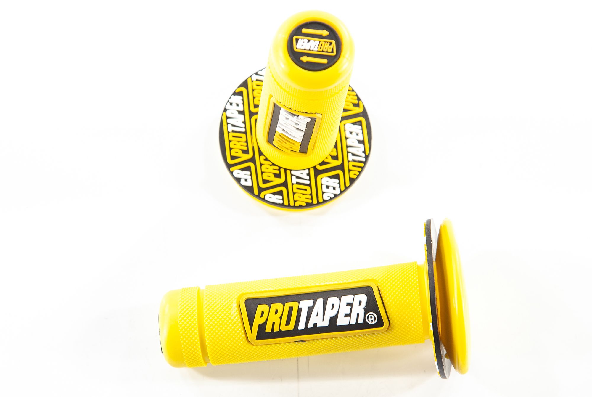 Грипсы руля (пара) PRO-TAPER желтые
