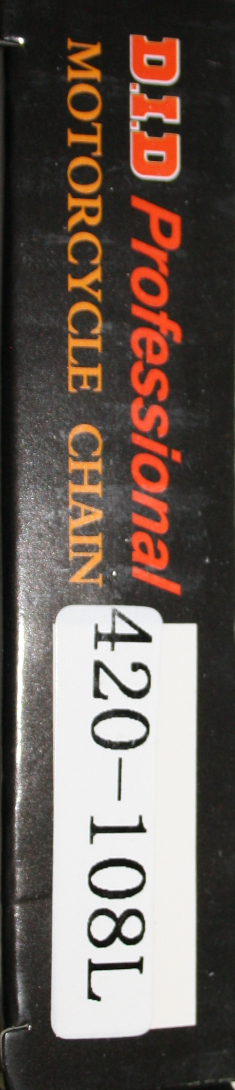 Цепь 420x108L без сальника DID (Black & Black)