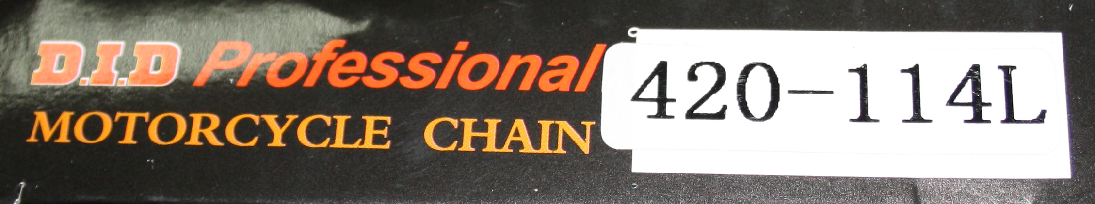 Цепь 420x114L без сальника DID (Black & Black)