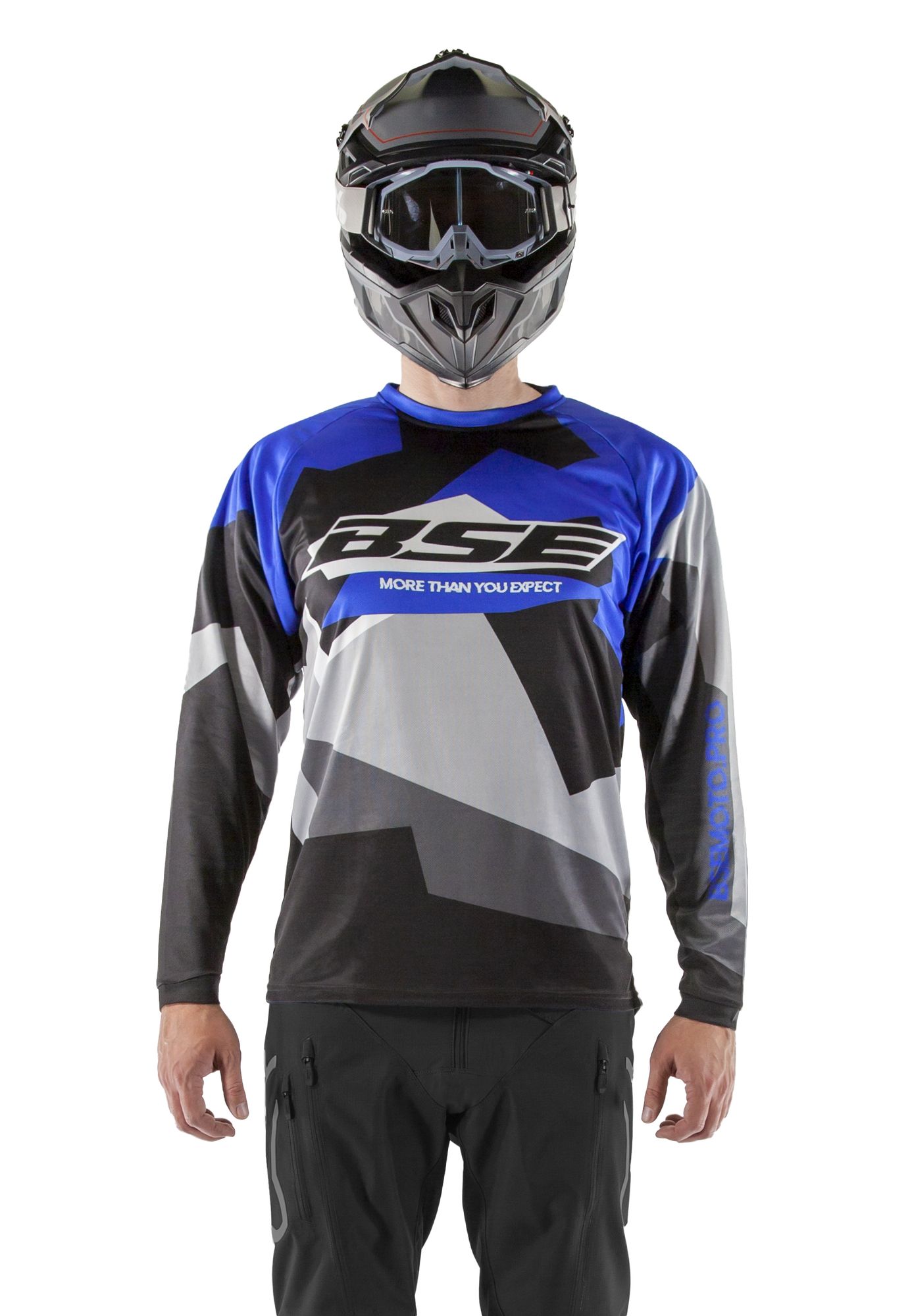 Мотоджерси BSE Blue размер 32/M