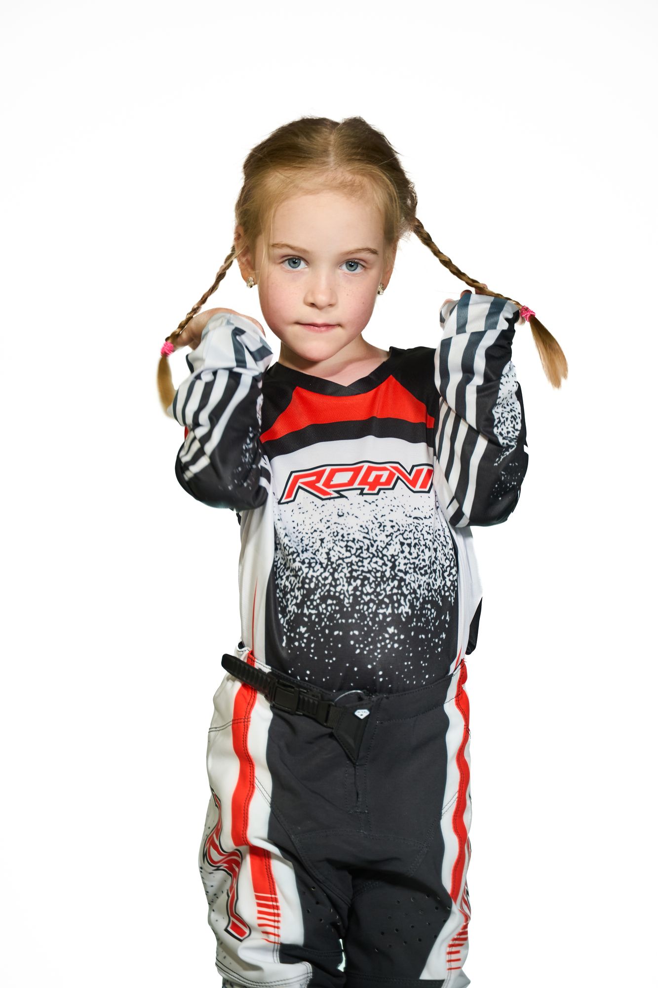 Джерси мотокросс/эндуро ROQVI SOVEREIGN KIDS черный/красный/белый