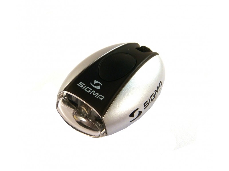 Фонарь передний SIGMA MICRO-W серебристый