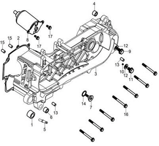 Левая крышка