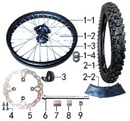 Колесо переднее