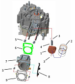 Крепление ЦПГ