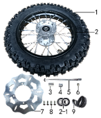 Переднее колесо