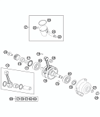 Коленвал и поршень
