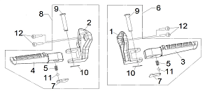 Подножки пассажирские