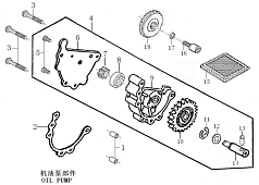 Насос масляный