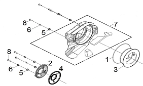 Кожух внешний правый