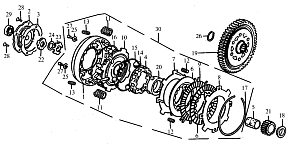 Сцепление в сборе
