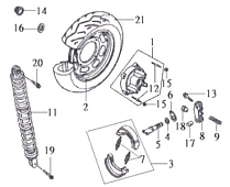 Заднее колесо