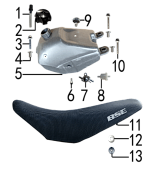 Бак и сидение