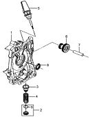 Правая крышка картера