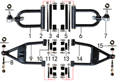 Передние рычаги