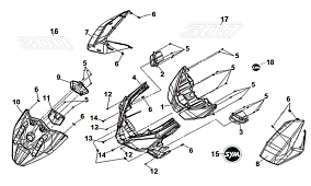 Переднее крыло