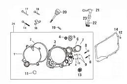 Крышка картера