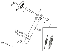 Боковая подножка