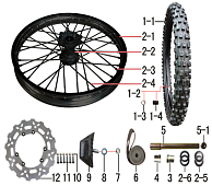 Колесо переднее
