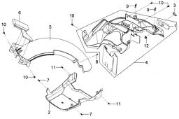 Задняя облицовка