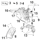 Крыло переднее