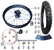 Колесо переднее