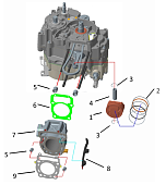 Крепление ЦПГ