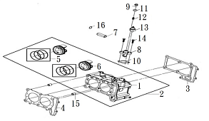 Блок цилиндров