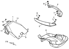Задняя облицовка