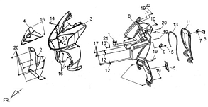 Передняя облицовка