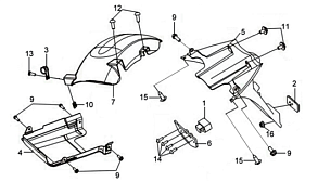 Заднее крыло