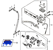Передний тормоз
