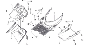Облицовка пола