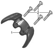 Накладка на багажник