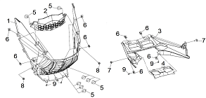 Облицовка радиатора