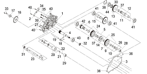 Редуктор двигателя
