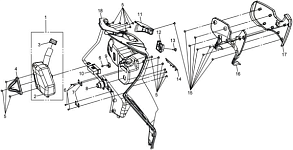 Облицовка рулевой колонки