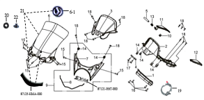 Облицовка приборной панели / Стекло