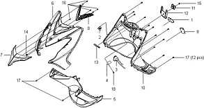 Передняя облицовка