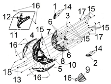 Облицовка передняя