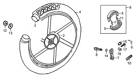 ЗАДНЕЕ КОЛЕСО