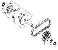 Привод в сборе