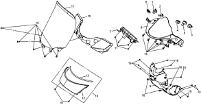 Облицовка руля