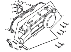 Крышка вариатора