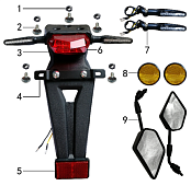Световая сигнализация и зеркала