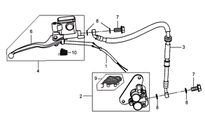 Передний тормоз