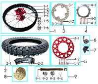 Заднее колесо